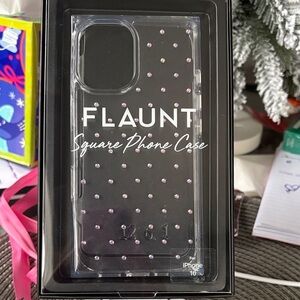 Flaunt Clear Rhinestone iPhone 16 Case